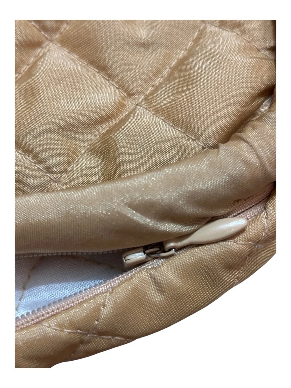 2 Waverly Home Square Quilted Euro Pillow Shams Cushion Style Diamond Gold Camel